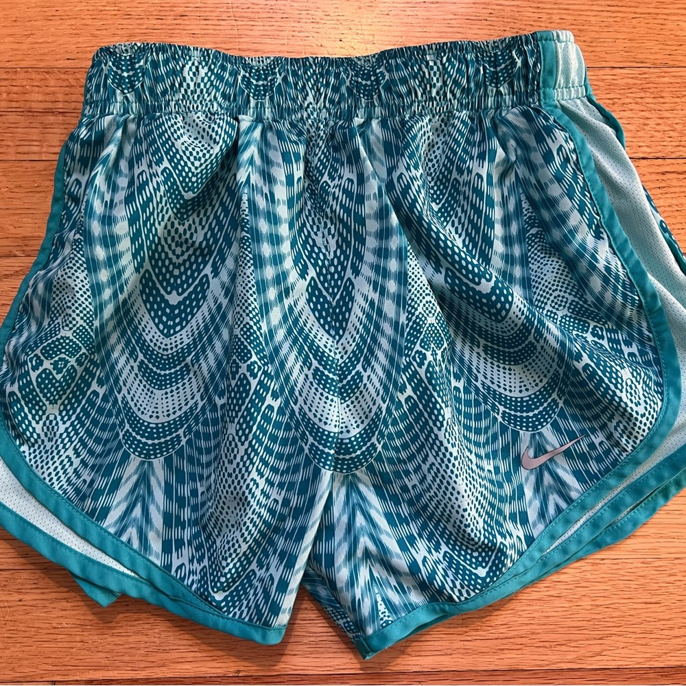 Nike Women's Teal Running Shorts xs
